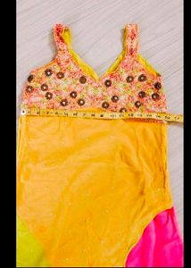 wedding wear sequence stone work kurta set