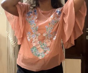Zara Sheer Top - New