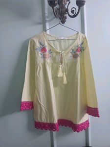 Embroidered Tunic, Top, Kurta