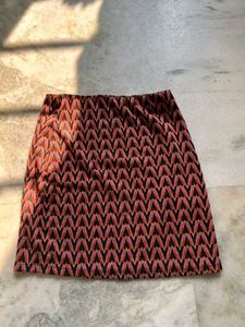 Patterned skirt