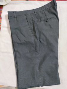 Men's Grey Formal Pant