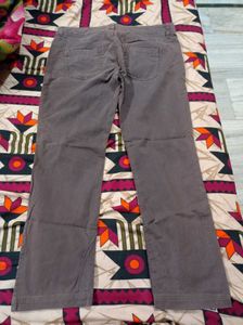 Brown Casual Pants