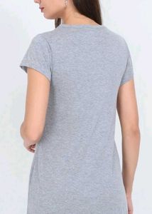 Cute Cat Print Long T-Shirt