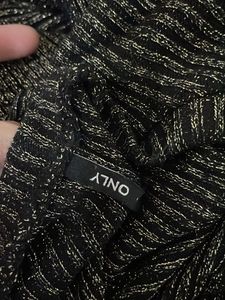 ONLY Sparkly Long Sleeve Top