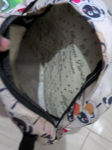 Cute Sheep Backpack with geometry box