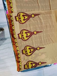 Elegant Yellow Saree