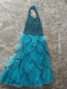 ₹99/- Fancy Blue Dress 👗