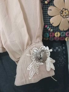 Lace Ruffle Blouse