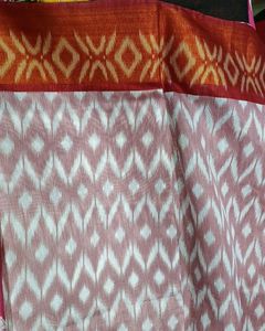 Ikkat Print Saree
