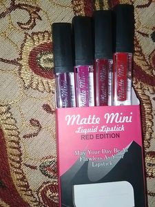 Matte Mini Liquid Lipstick Red Edition