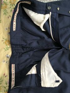 Men's Navy Blue Dress Pants