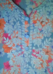 Floral Print Kurta