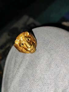 Lion Golden Style Ring For Men