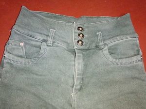 High Waist Denim Jeans