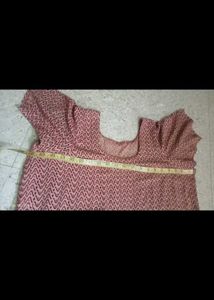 Patterned Burgundy Sundress