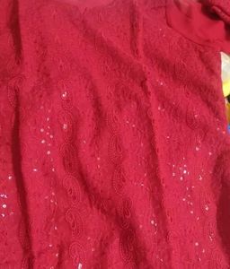 Chikan kari only Kurta For Women