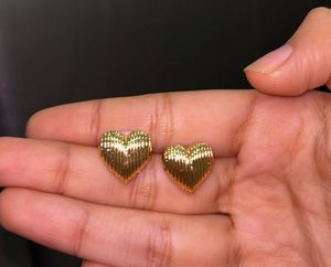 Heart earrings🎀🎀