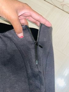 Grey Leggings For Sports