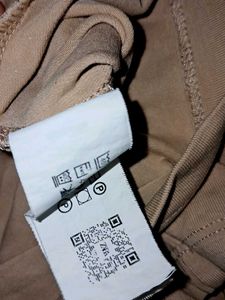 Zara cropped stretch t-shirt