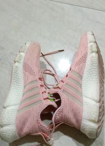 Peach Colour New Shoes