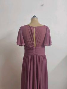 Mauve  Gown