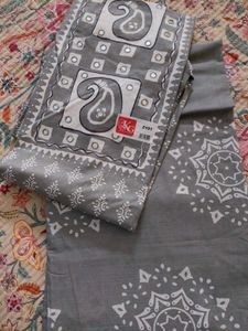 Mirror Work Cotton Suit