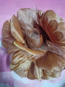 Cute brown color Floral big size Hair Clip