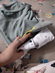Mens 2 T-shirt Or 1 Shir Used Multiple Time Faded