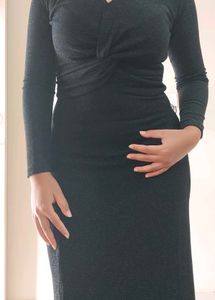 Knee Slit Imported Free size Beautiful Dress