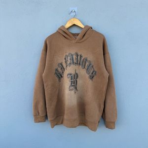 Brown Graphic Hoodie