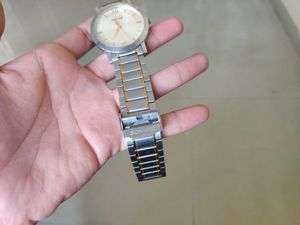 Sonata Silver Watch