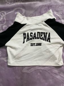 V-neck Crop Top