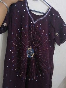 India Kurti With Touch Of Rajasthani