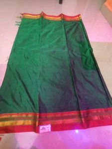 Kaathpadar Saree Green
