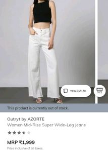 Outryt Wide Leg Jeans 🤍