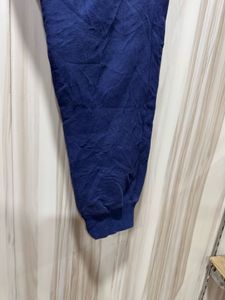 Nike Navy Blue Sherpa Fleece Lined Sweatpants