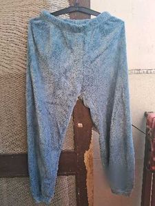 Blue Fuzzy Lounge Pants