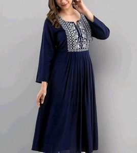 Embroidered Anarkali Kurta