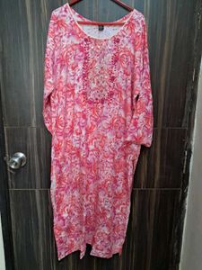 Floral Print Kurta