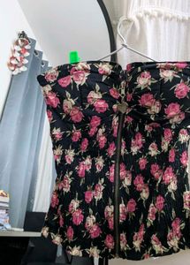 Floral Corset Top