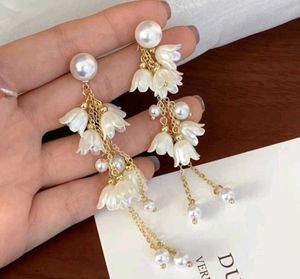 Long flower Earrings 🌷