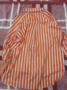 Striped Orange Shirt