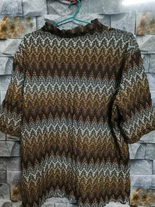 Retro Knit Top