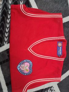Red School Uniform Sweater Vest(26 no.)