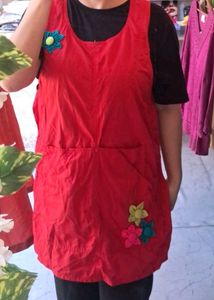 Red Cooking Apron