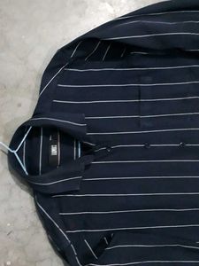 Striped Button-Down Shirt