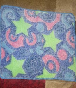 Cozy Star &amp; Swirl Baby Hanky
