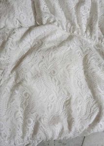 Elegant White Lace Dress