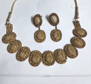 Elegant Gold Jewelry Set