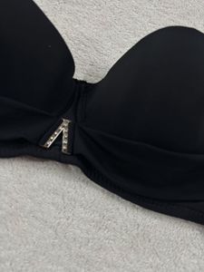 Black Strapless Bra
